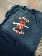 DEFEND DETROIT - 
We grew up in Michigan, we live in Michigan, and no matter where we go, our roots will always be in Michigan. Like the people that wear our designs, Most of us in Michigan are independent, and free thinking. We hunt, we shoot, and we not only protect our land, but our people. Defend Detroit repesents the no nonsense (Dont fuck with us) attitude that is Michigan. And if we want to take over Canada.. we will.