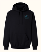 Alien Abduction fleece lined hoodie – front mockup